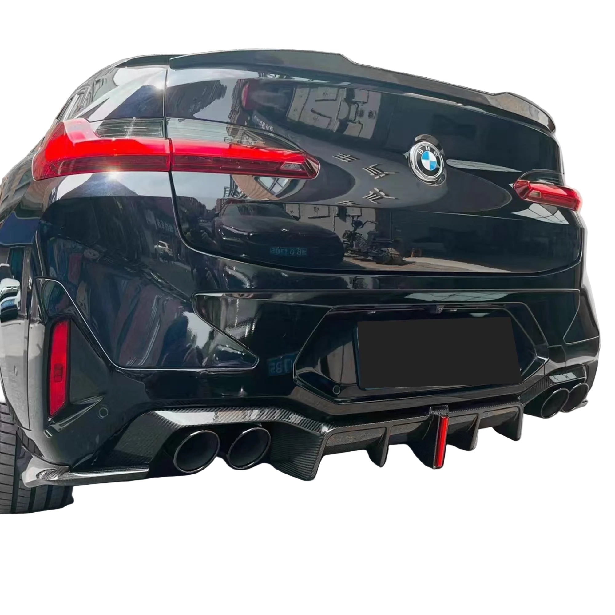 BMW X4 G02 LCI Carbon Fiber Diffuser