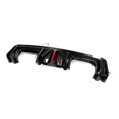 BMW G80/G81/G82/G83 Carbon Fiber V2 Diffuser with Light