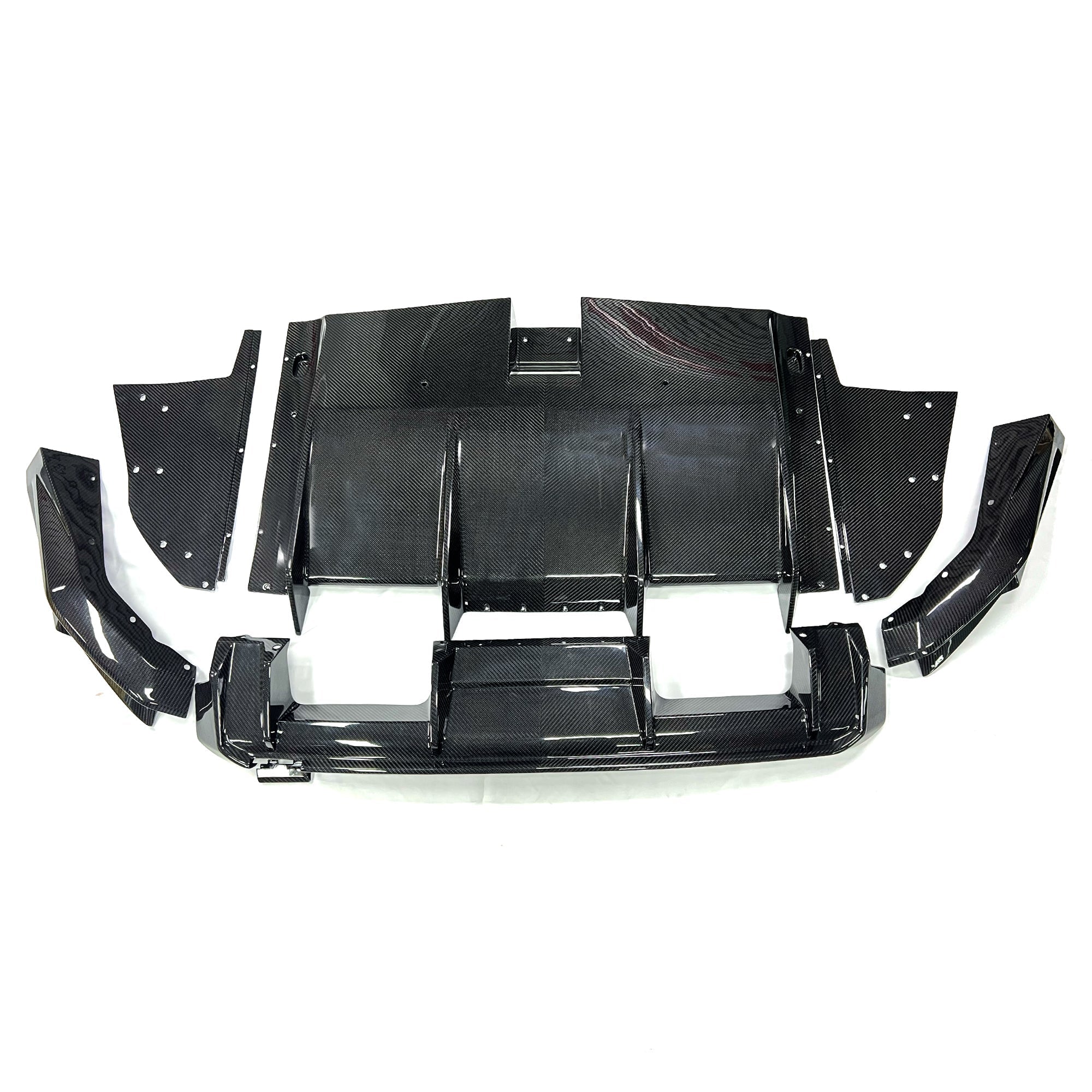 BMW G80/G81/G82/G83 Carbon Fiber R Style Diffuser