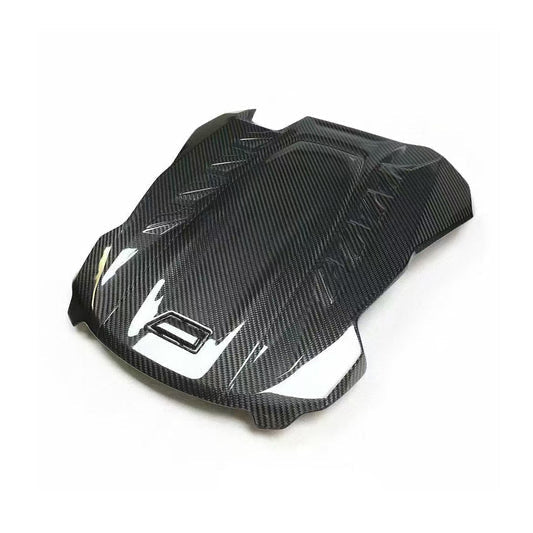 BMW Carbon Fiber Engine Cover F95 X5M F96 X6M pre LCI