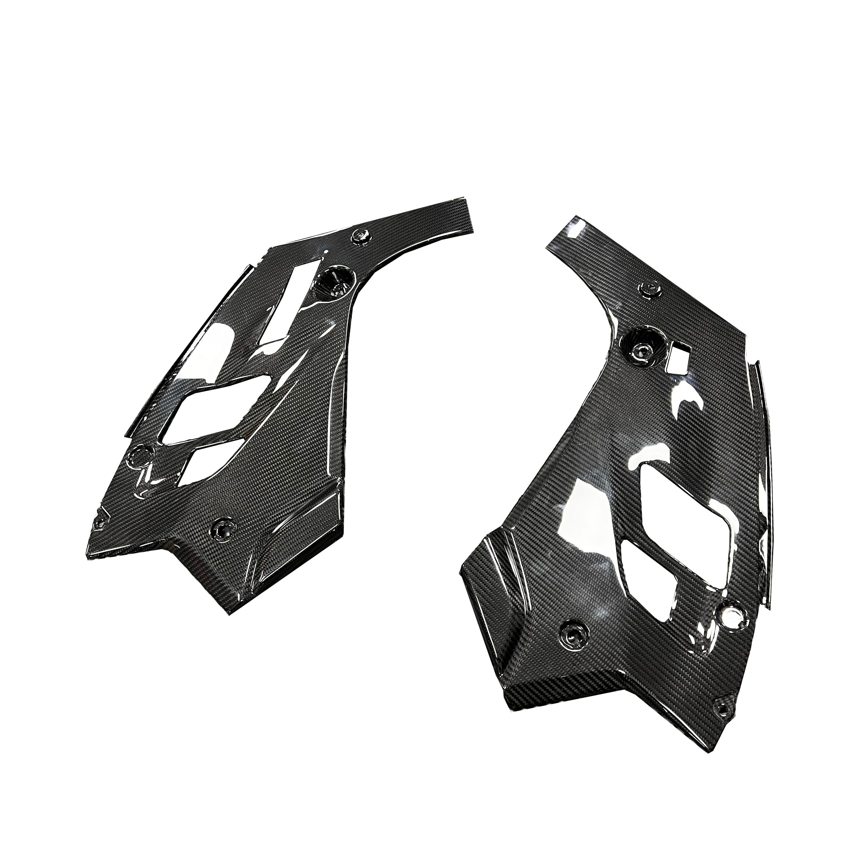 BMW F90 M5 G30 530i 540i Carbon Fiber Engine Bay Headlamp Covers