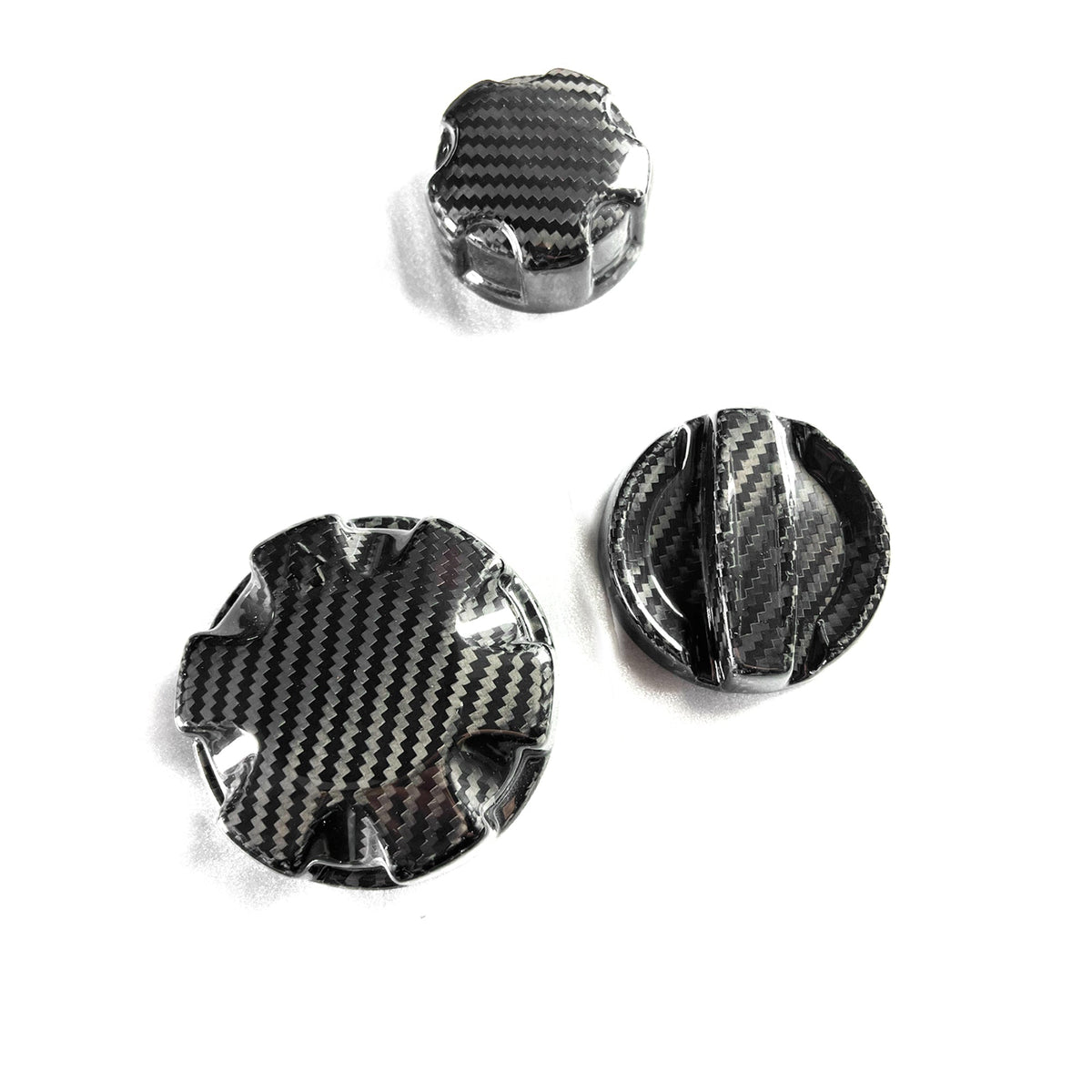 BMW G80 G82 G87 X3M X4M Engine Bay oil Cap Set Carbon Fiber