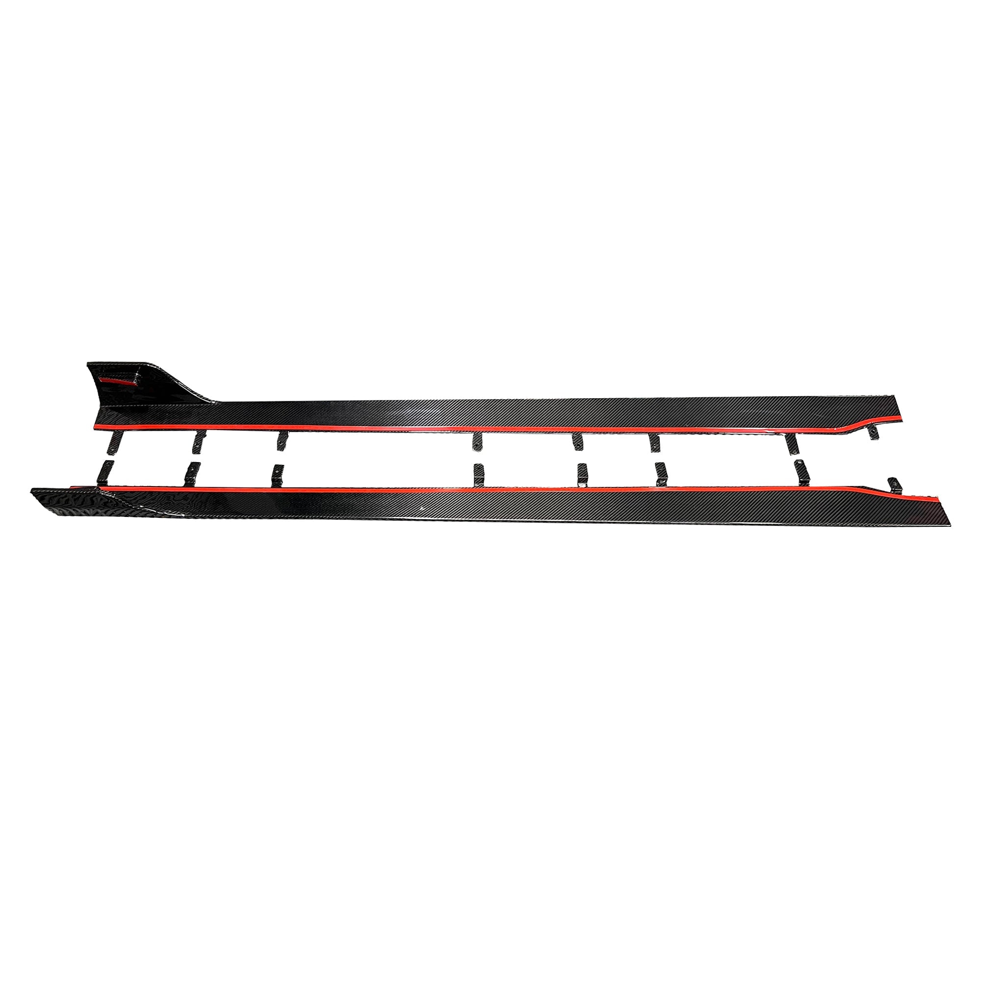 BMW G87 M2 Carbon Fiber AT style side skirts