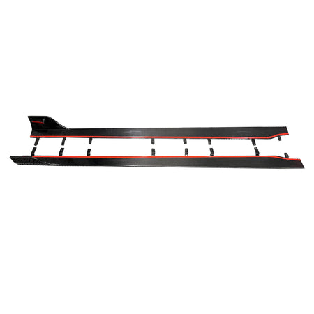 BMW G87 M2 Carbon Fiber AT style side skirts