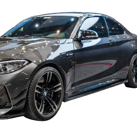 BMW F87 Dry Carbon Fiber KB Side Skirts