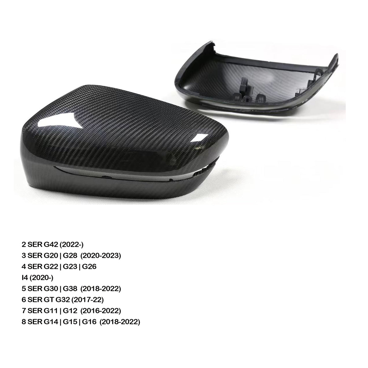 BMW G20 G22 Carbon Fiber Mirror Caps
