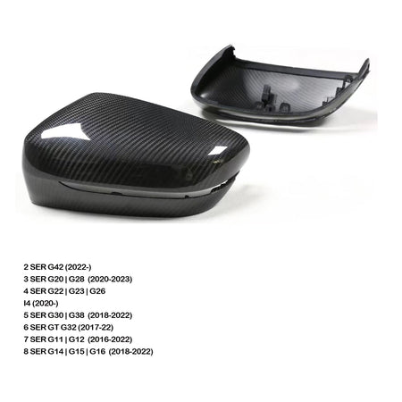 BMW G20 G22 Carbon Fiber Mirror Caps
