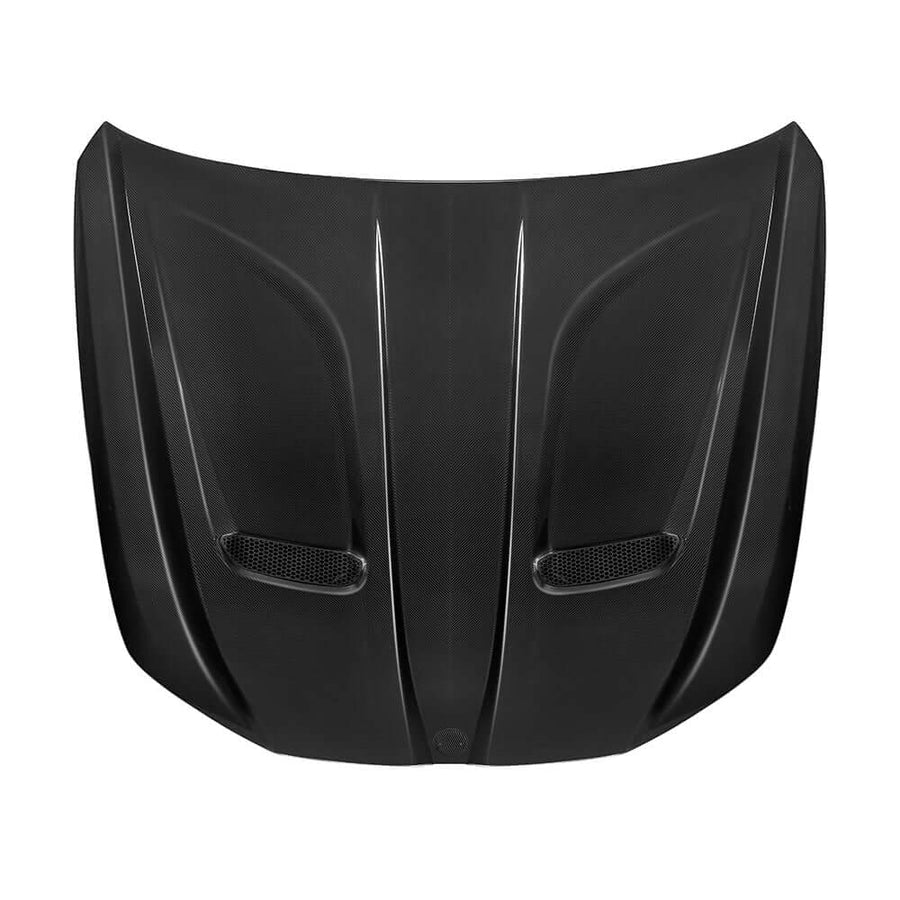 SOOQOO BMW M5 G90 Vented Hood In Prepreg Carbon Fiber