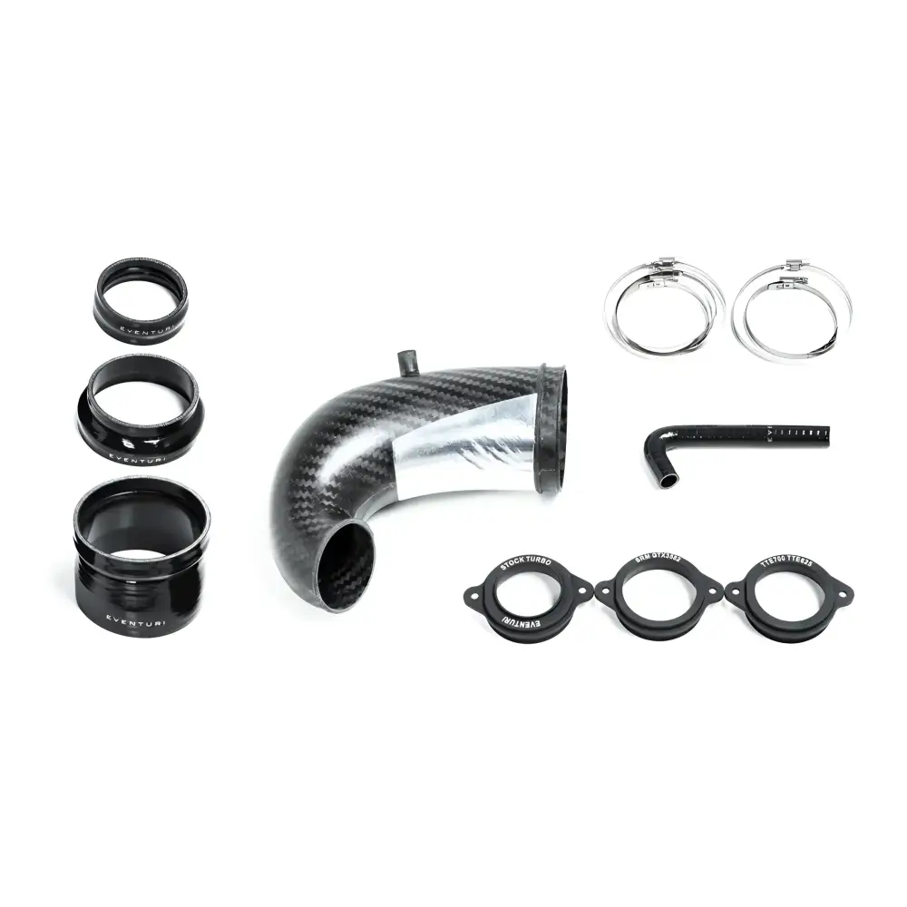 Eventuri Carbon Turbo Inlet fÙr Audi Audi RS3 8V.2/8Y | TTRS 8S | RSQ3 - kein Flansch