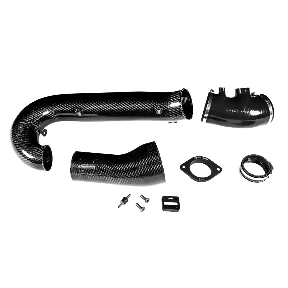 Eventuri Carbon V2 MAF Tube and Silicon Set fÙr Honda Civic FK8