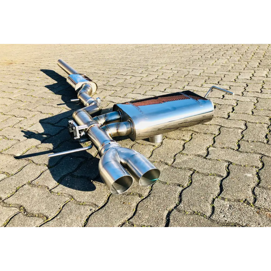 L-Performance - Audi S3 8L Klappenabgasanlage 3 Zoll - Abgasanlagen / Downpipes
