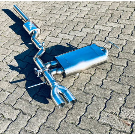 L-Performance - Audi S3 8L Klappenabgasanlage 3 Zoll - Abgasanlagen / Downpipes