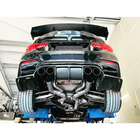 L-Performance - BMW M3 M4 F-Modelle + Competition - 2x 3,5Zoll Xtreme - Klappenauspuffanlage mit CH-Zulassung