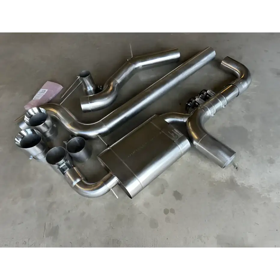 L-Performance - Golf 7 GTI Facelift OPF + TCR - Terrorline V4 Klappenabgasanlage 3,5 Zoll - Abgasanlagen / Downpipes
