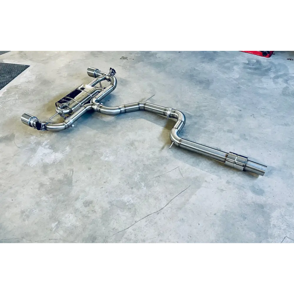 L-Performance - VW Golf 7 GTI - Terrorline Klappenauspuff 3,5-2x3Zoll mit CH Zulassung
