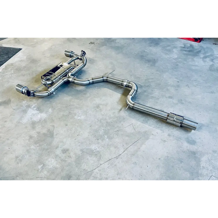 L-Performance - VW Golf 7 GTI - Terrorline Klappenauspuff 3,5-2x3Zoll mit CH Zulassung