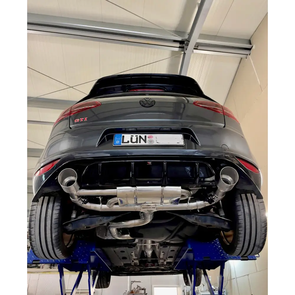 L-Performance - Golf 7 GTI / VFL / FL / Clubsport / TCR - Terrorline Klappenauspuff 3,5-2x3Zoll mit CH-Zulassung
