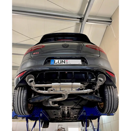 L-Performance - Golf 7 GTI / VFL / FL / Clubsport / TCR - Terrorline Klappenauspuff 3,5-2x3Zoll mit CH-Zulassung