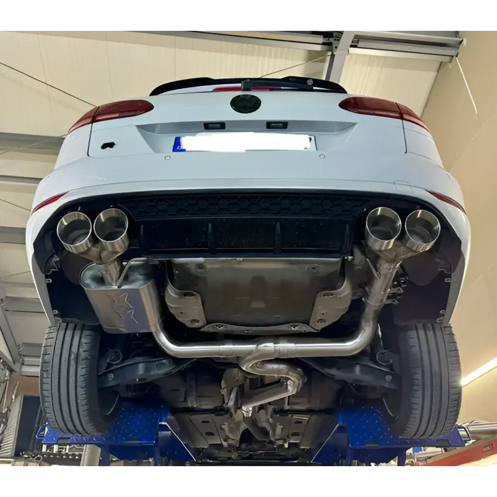 L-Performance - Golf 7R FL Variant - Terrorline-V4 Klappenauspuff 3,5Zoll - Abgasanlagen / Downpipes