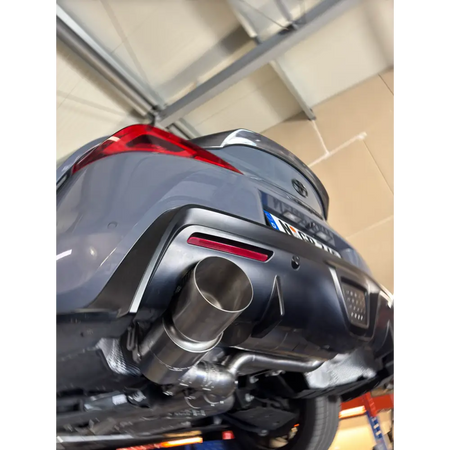 L-Performance - Toyota Supra GR Mk5 Single Exhaust Xtreme 3.5 Klappenabgasanlage - Abgasanlagen / Downpipes